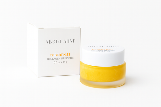Desert Kiss™ Organic Collagen Lip Scrub – Sea Buckthorn + Acacia + Mango Butter